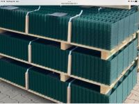 Garten Zaun 20m inkl Sichtschutz 183 Höhe 868 Doppelstabmattenzaun verz anth