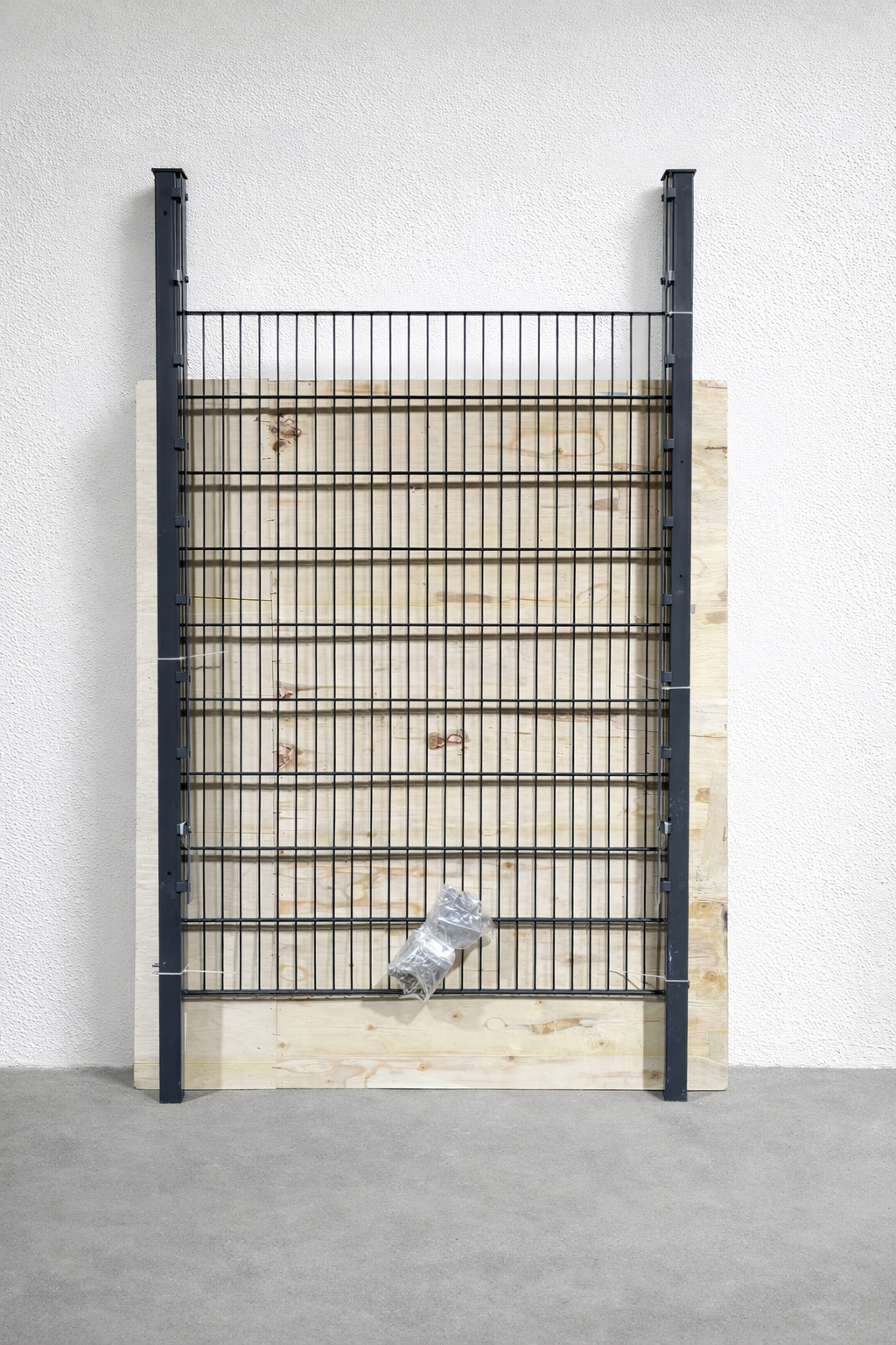 Gartentor 180 x 140 cm – Verzinkt & Anthrazit – Doppelstabfüllung – Sonderposten