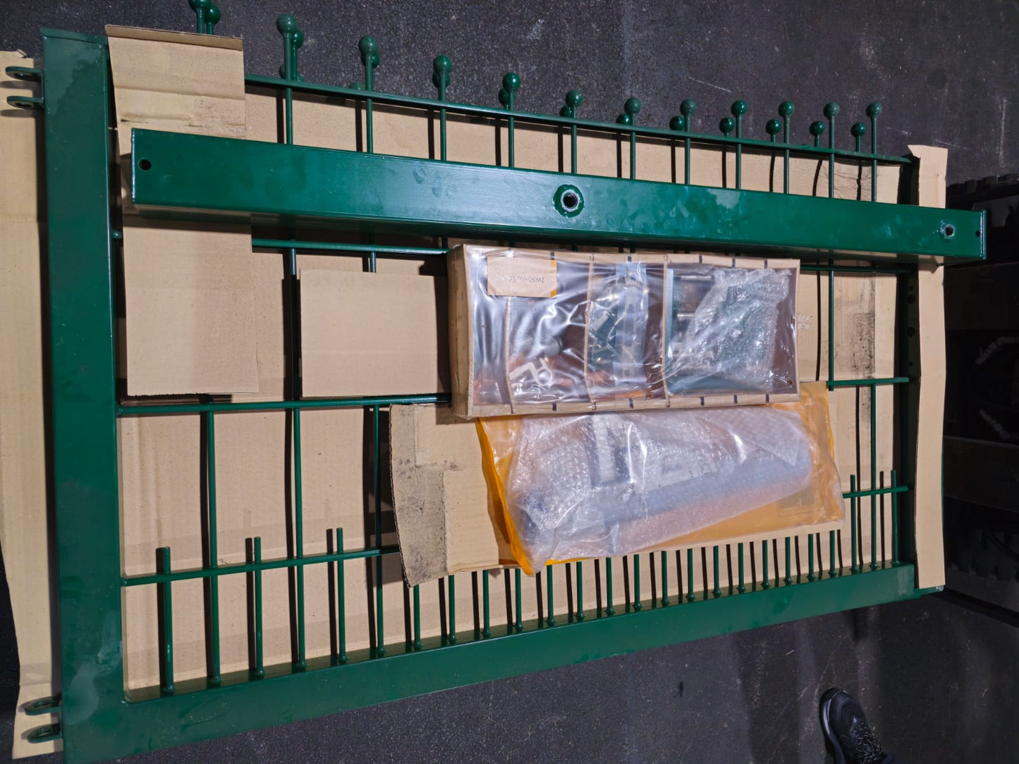 Eingangstor Schmucktor Gartentür zweiflügelig 3m Breite 0,80 Höhe