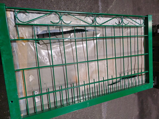 3m zweiflügeliges Gartentor Eingangstür 0,80 hoch