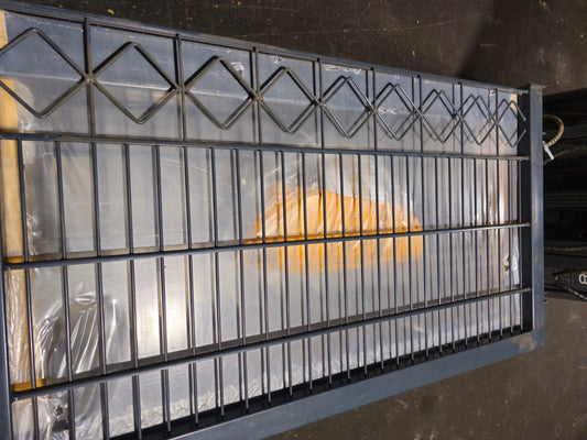 3m Gartentor Schmucktor verz anth 0,80 hoch