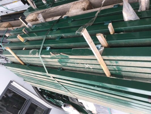 Zaunpfosten Restposten B Ware 40x40 Stück ab 5 €/ 150 lang