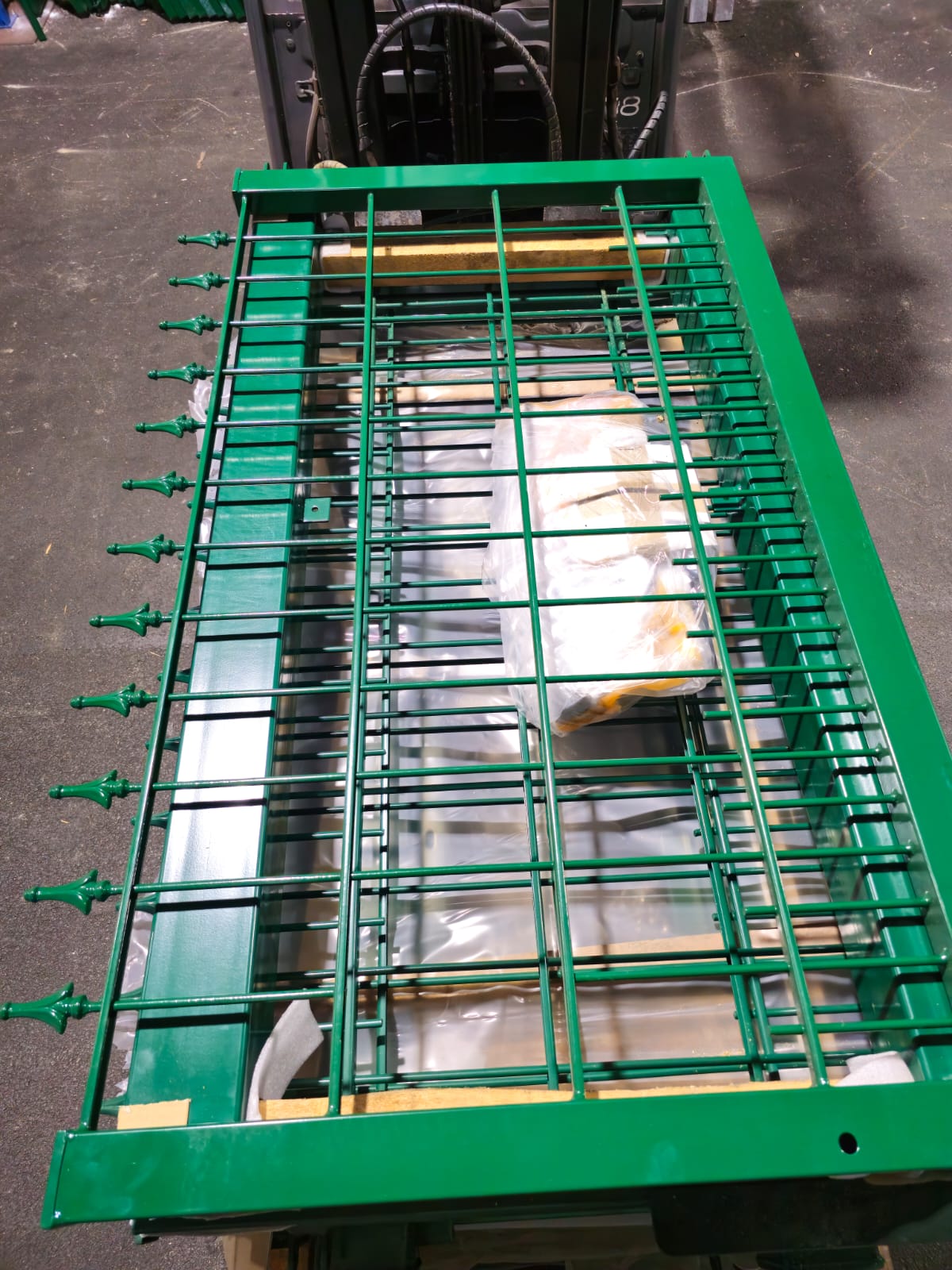 Tor Eingangstür Gartentor Schmuck Tor 3m anth 1m Höhe