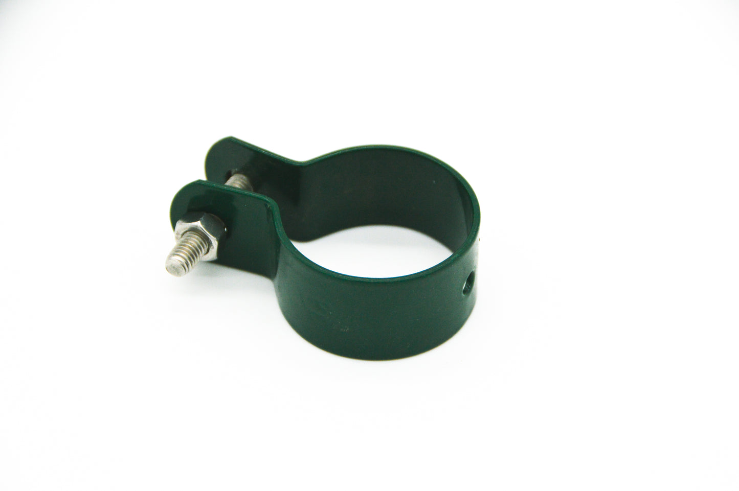 Strebenschelle für Zaunpfosten Ø 34 mm grün