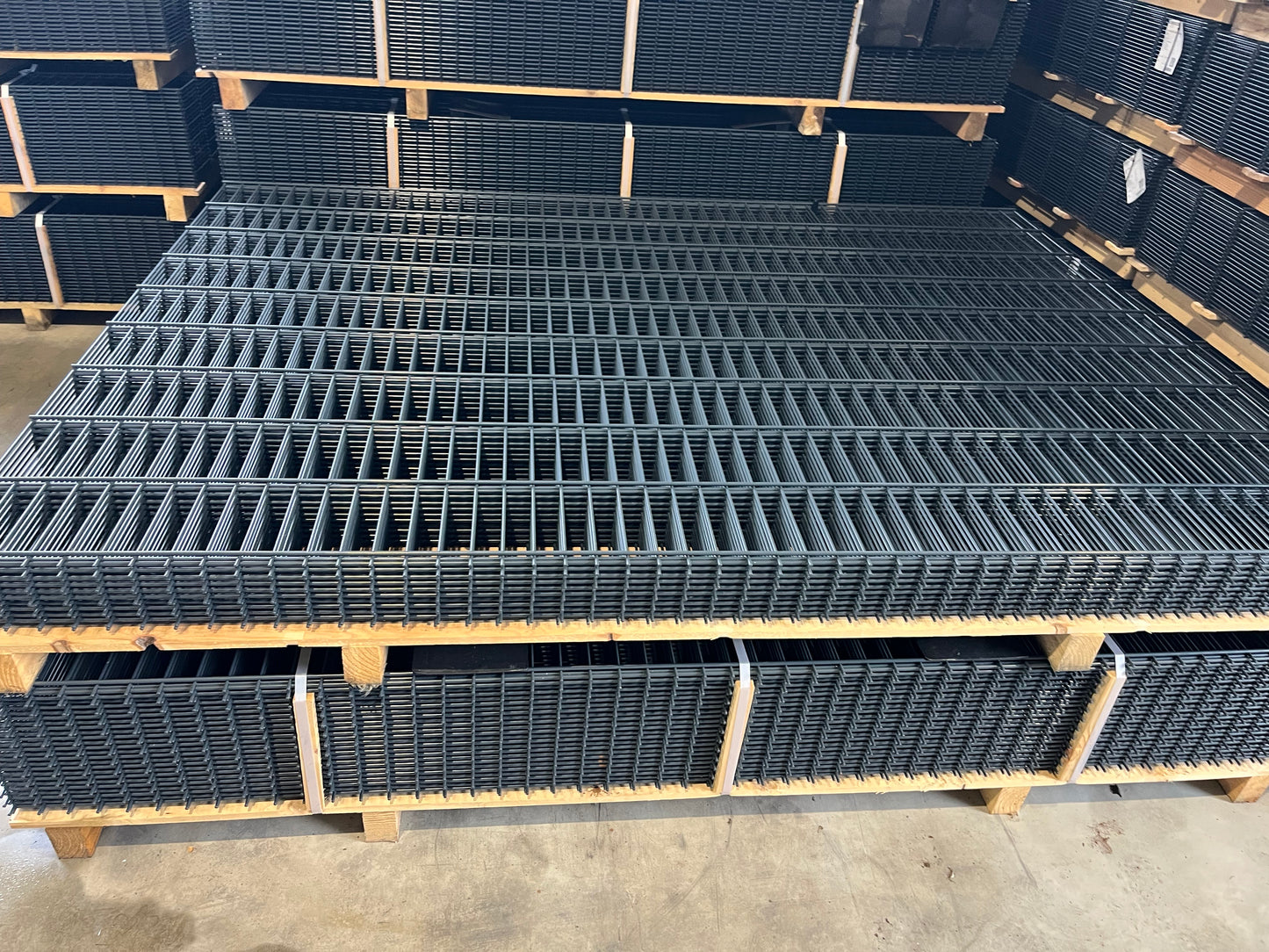 75m Doppelstabmattenzaun, 868, 1,83m Hoch, Anthrazit