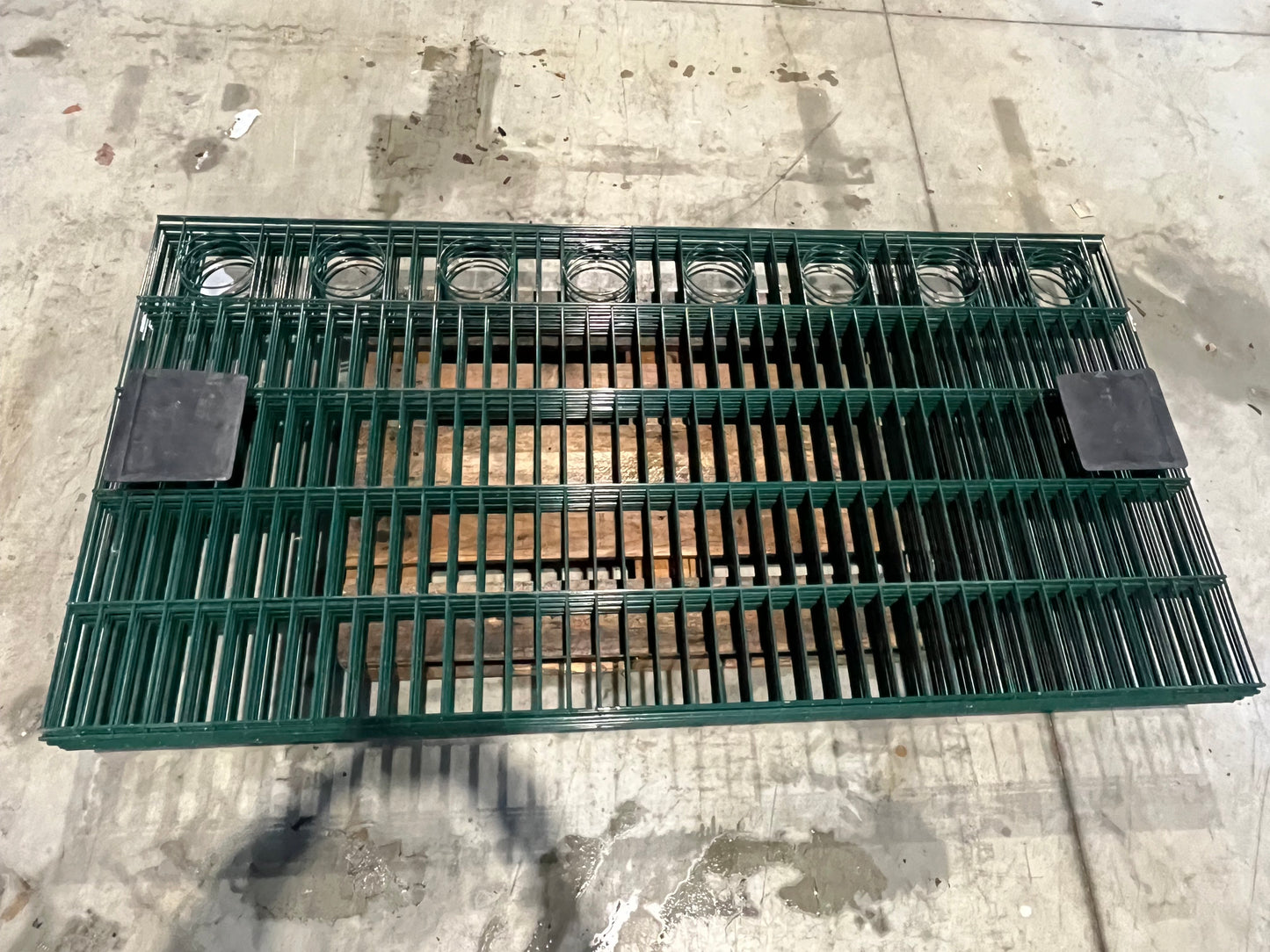 Schmuckmatten, 1m Hoch, Grün/Anthrazit