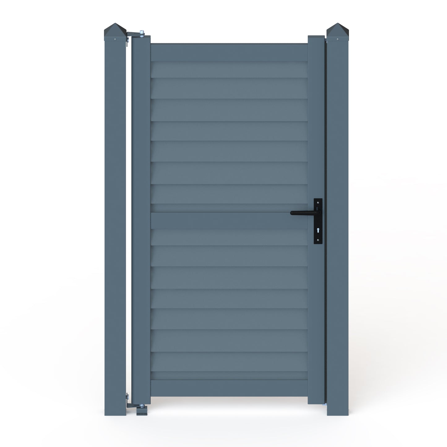 Zaun Elemente Sichtschutz hochwertig in verzinktem Stahlblech