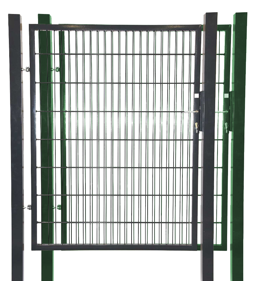 Gartentor Willy verschd. Höhen 120cm breit in Grün (6005) und Anthrazit (7016)