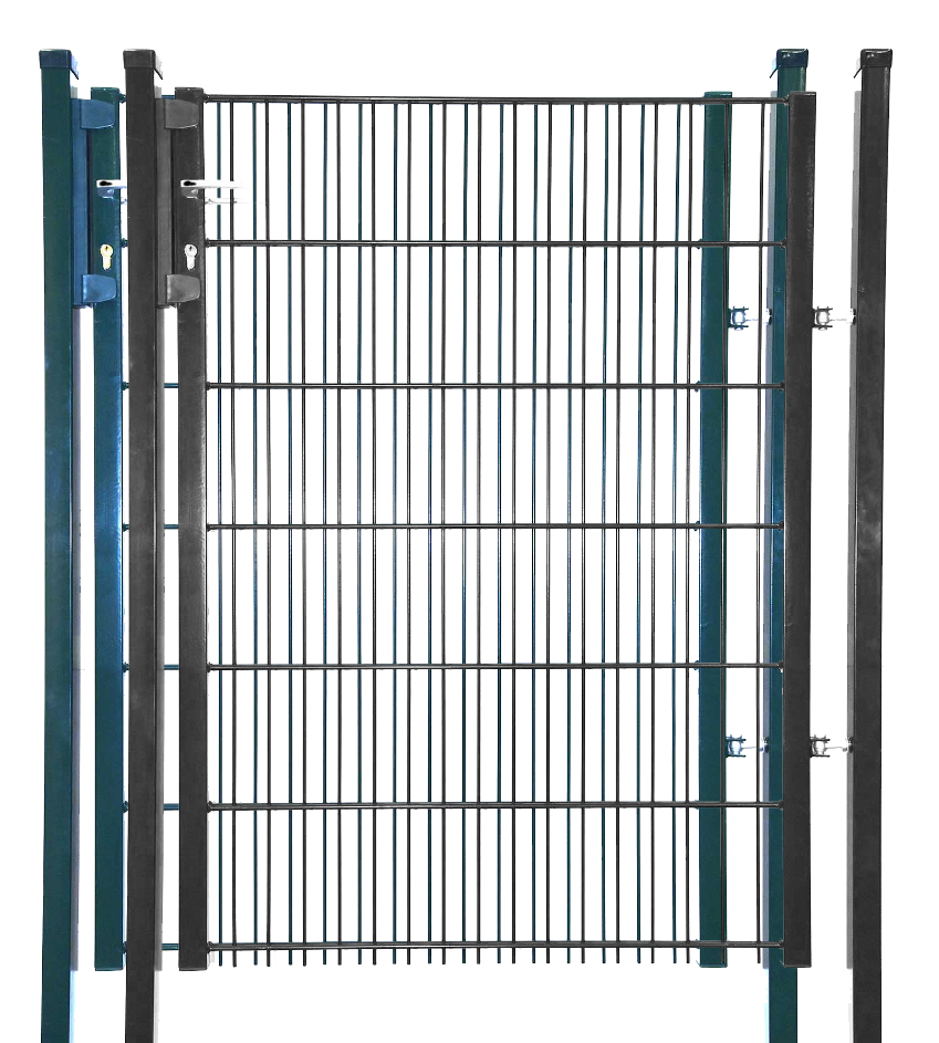 Gartentor Luis verschd. Höhen 90cm breit in Grün (6005) und Anthrazit (7016)