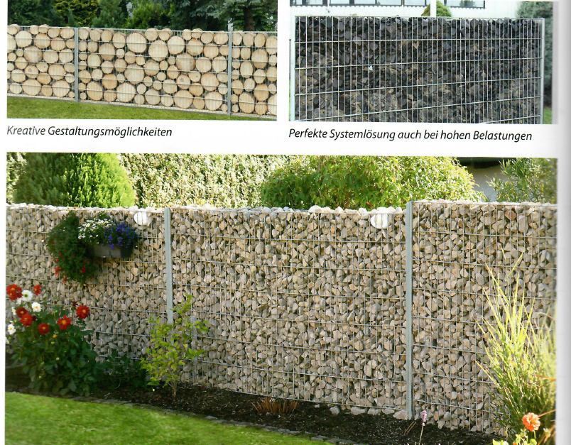 Gabionenpfosten Sonderpreise ab 35 € solange der Vorrat reicht