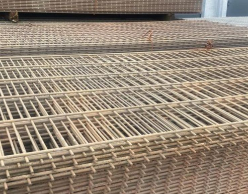 Garten Zaun in rostoptik ( verzinkt ) 868 jetzt 25 m Doppelstabmattenzaun 103 h