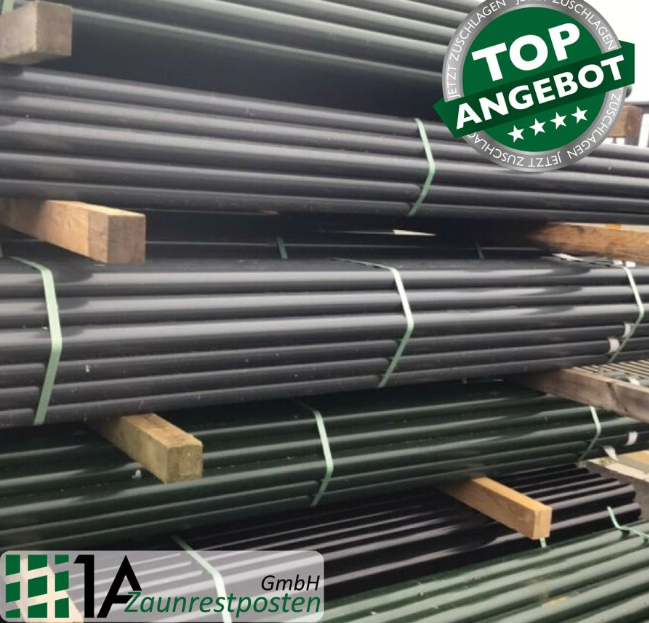 Zaunpfosten rund extra lang