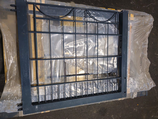 Gartentor hochwertig Restposten nth Höhe 0,80 Schmucktor einflügelig