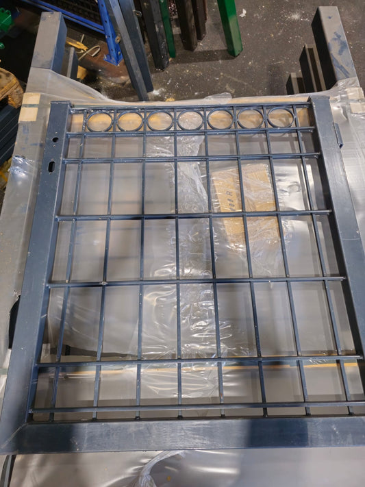 Eingangstür Gartentor 1,20m Höhe 0,90 Breite verzinkt anthrazit