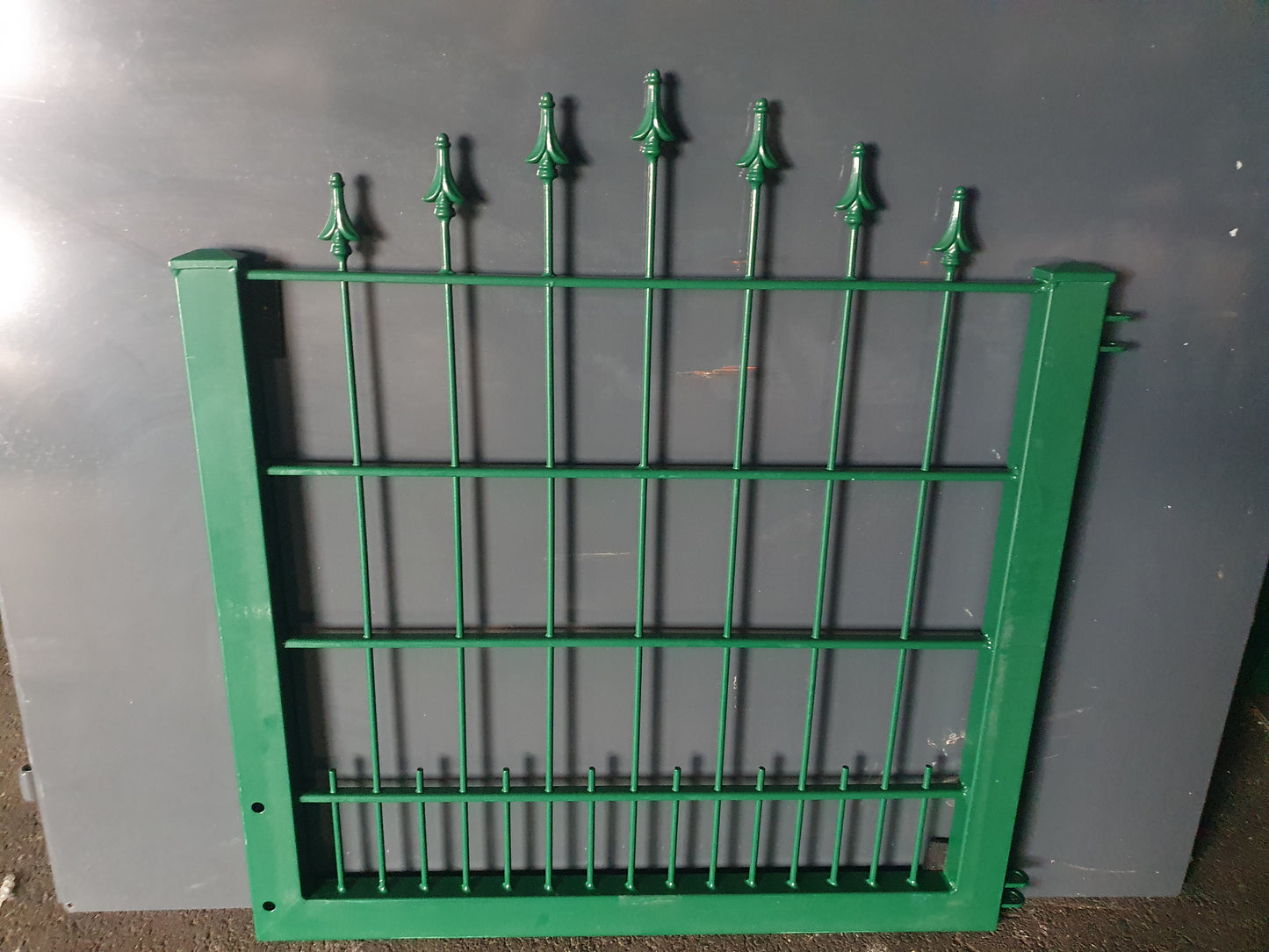 Tor Eingangstür Gartentor Schmuck Tor 3m anth 1m Höhe