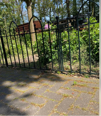 Zierzaun-Elemente 96 cm Breite x 74,5 Höhe