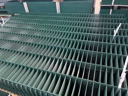 75m Doppelstabmattenzaun 183 cm hoch/656/ RAL 6009- 1850€