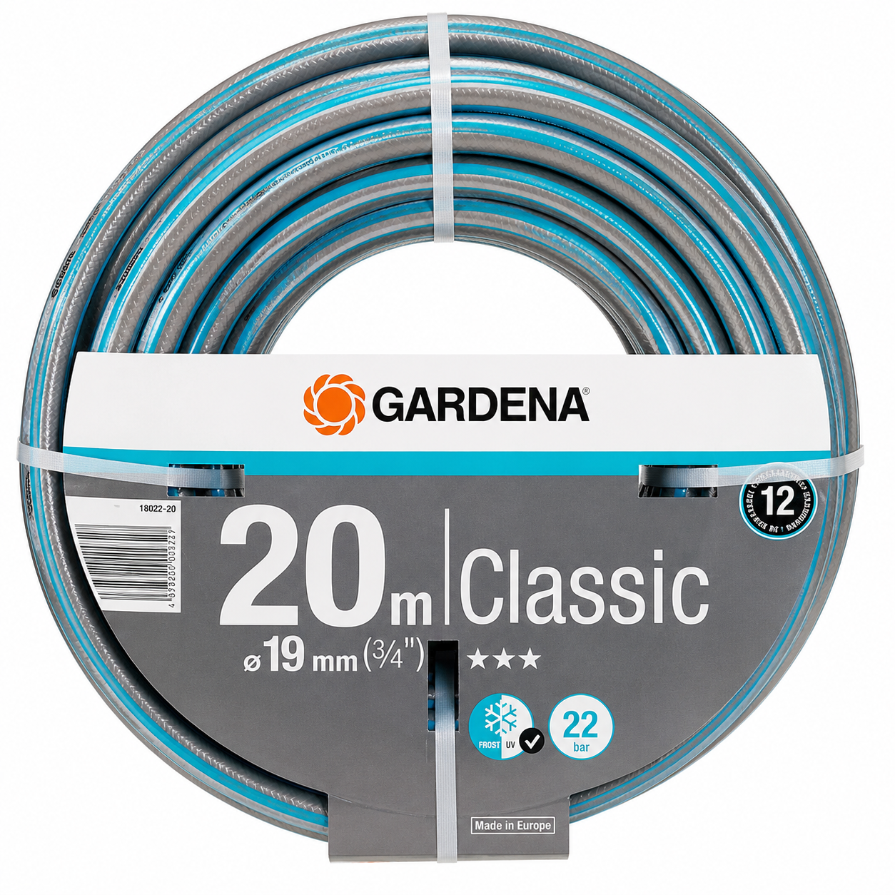 Gardena Classic Schlauch 20 m – 3/4 Zoll (19 mm)