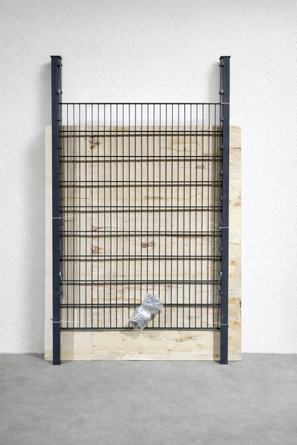 Gartentor 180 x 140 cm – Verzinkt & Anthrazit – Doppelstabfüllung – Sonderposten