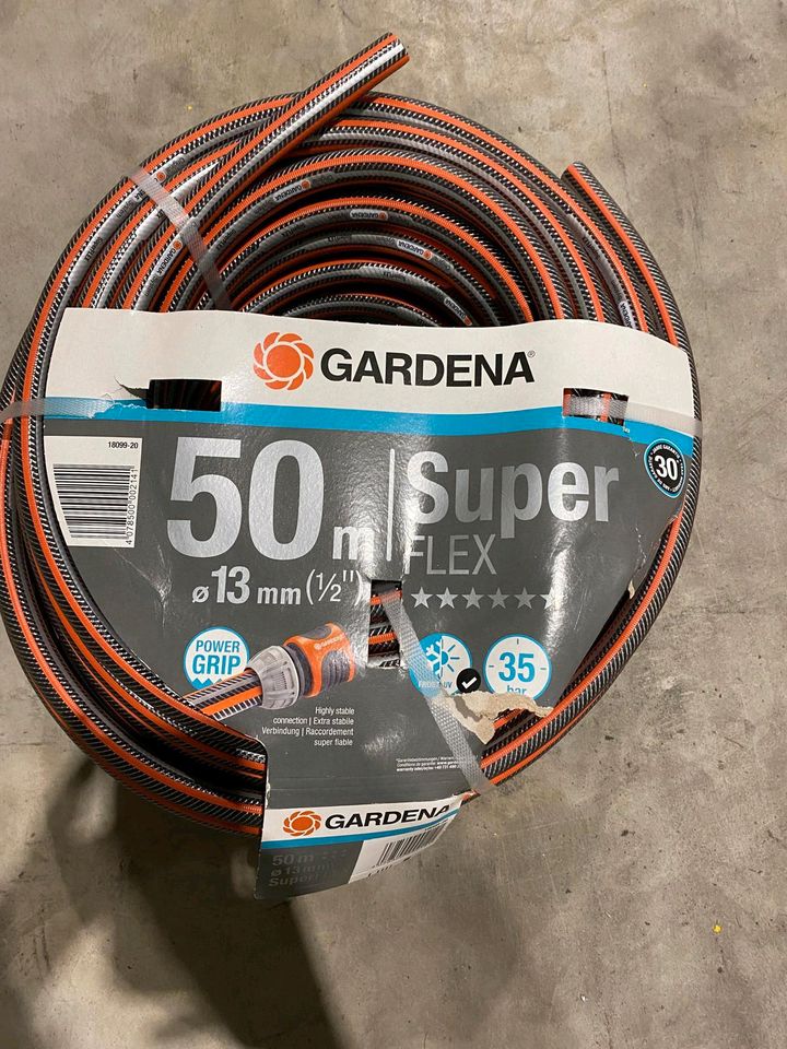 Gardena 50 m Gartenschlauch Gardena Flex 3/4 Zoll 25 bar UV beständig (Kopie)