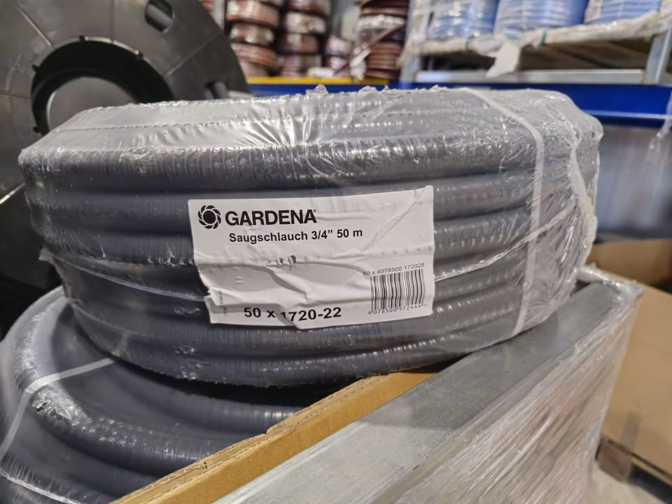 Saugschlauch 19 mm (3/4 Zoll) – 50 m Rolle – 2 € pro Meter – vakuumfest