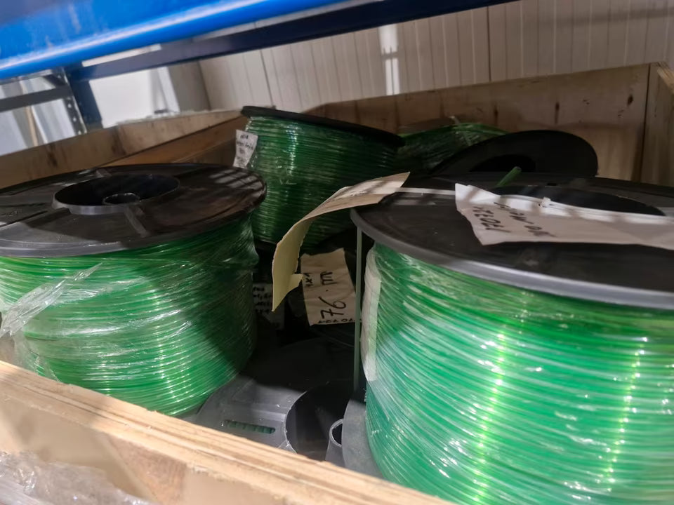 Gardena Schlauch 10 x 2 mm – transparent grün Meterware