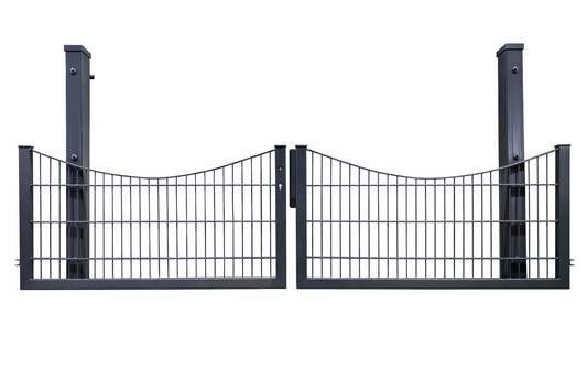 2 flügelig Gartentor Schmucktor, 3m breit 0,80 hoch B Ware Restposten