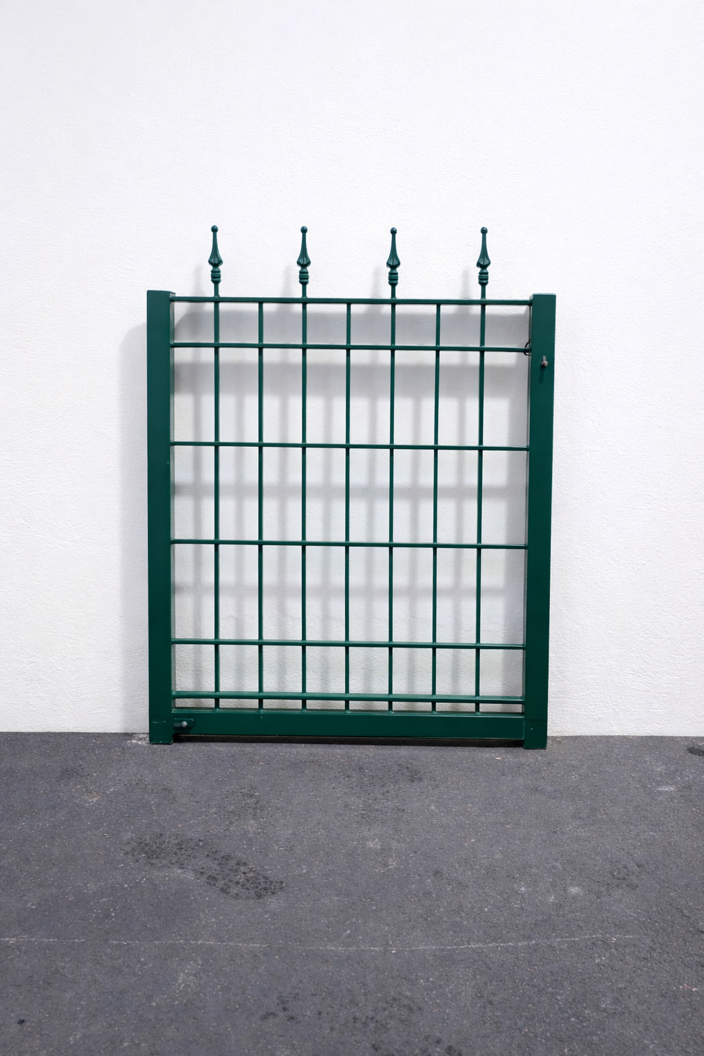 Gartentor 100 x 90 cm mit Locinox-Schloss – pulverbeschichtet Grün