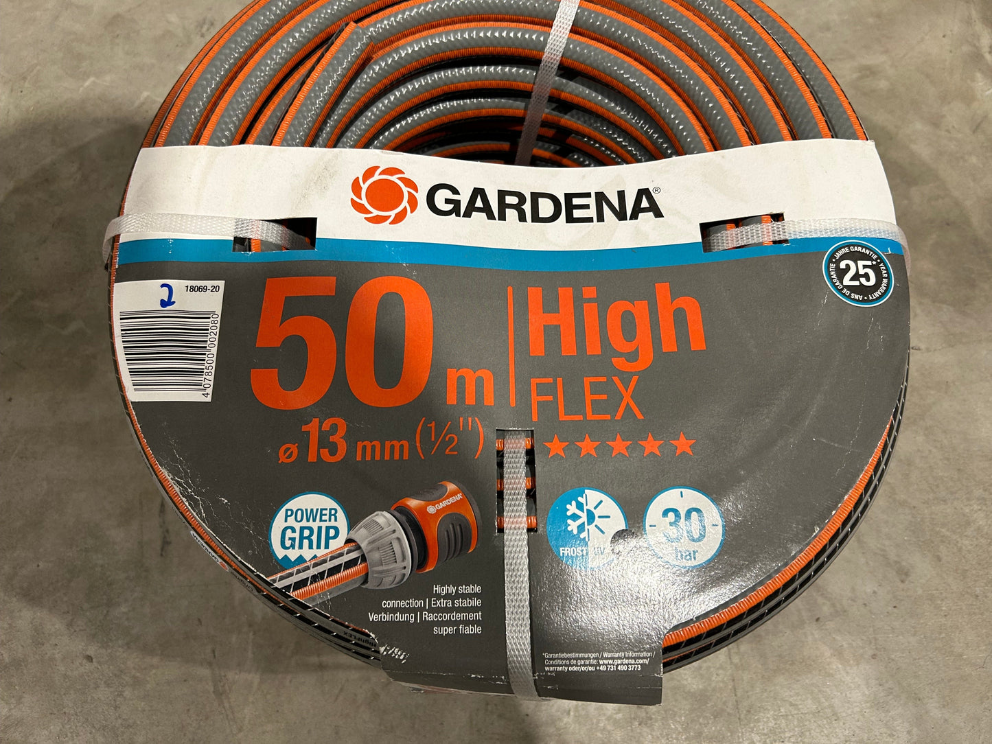 Gardena Gartenschlauch High-Flex 50m 1/2 Zoll