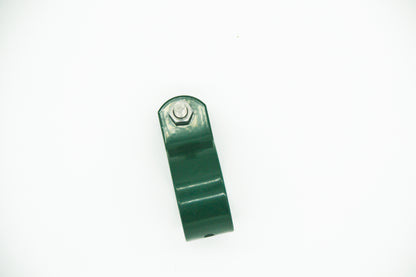 Strebenschelle für Zaunpfosten Ø 34 mm grün