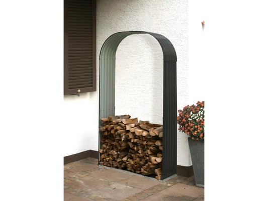 Holzunterstand Rundbogen