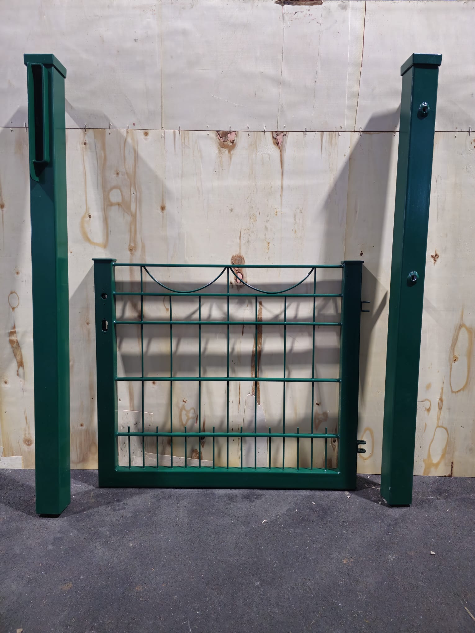 Gartentor 80x90 cm Grün inkl. Locinox Schloss – Sortimentswechsel –  günstig