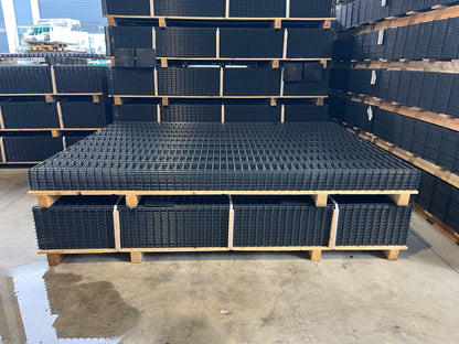 75m Doppelstabmattenzaun, 868, 1,83m Hoch, Anthrazit