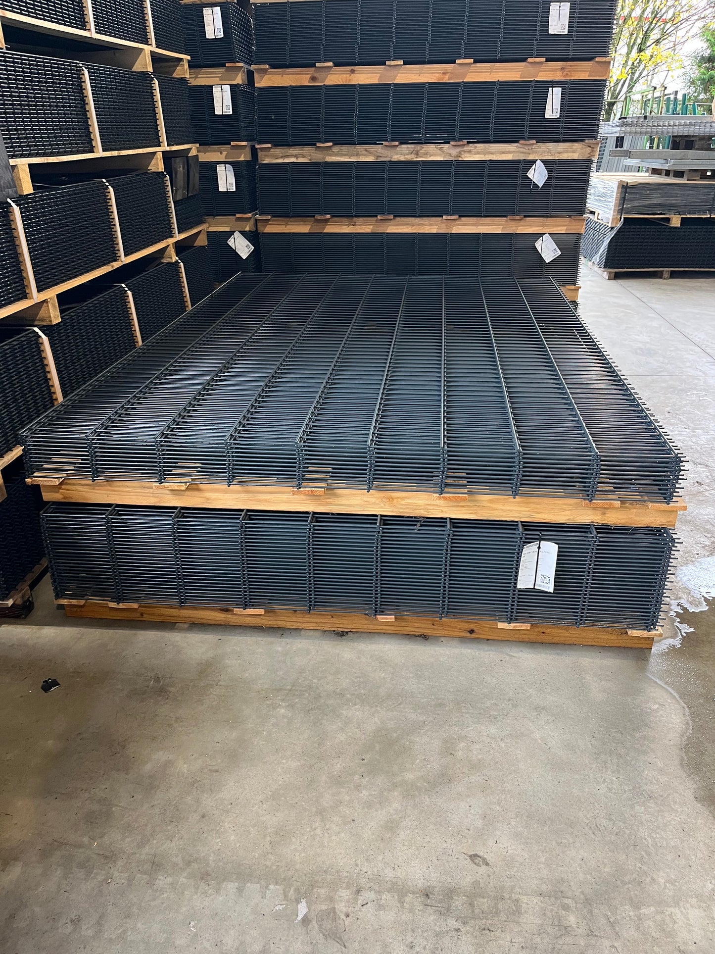 75m Doppelstabmattenzaun, 868, 1,83m Hoch, Anthrazit