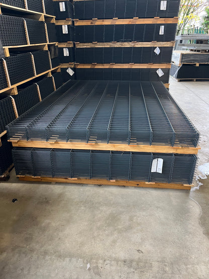 75m Doppelstabmattenzaun, 868, 1,83m Hoch, Anthrazit