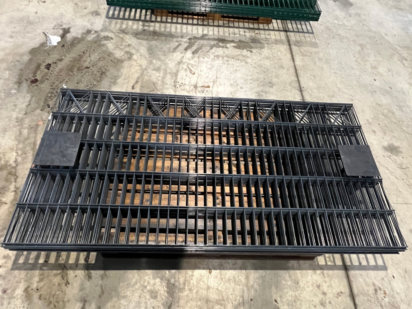 Schmuckmatten, 1m Hoch, Grün/Anthrazit