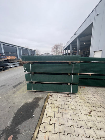 Doppelstabmattenzaun 25 m, 1,83m Hoch 656 B-Ware Restposten inkl. Pfosten | Saisonabschlusspreis