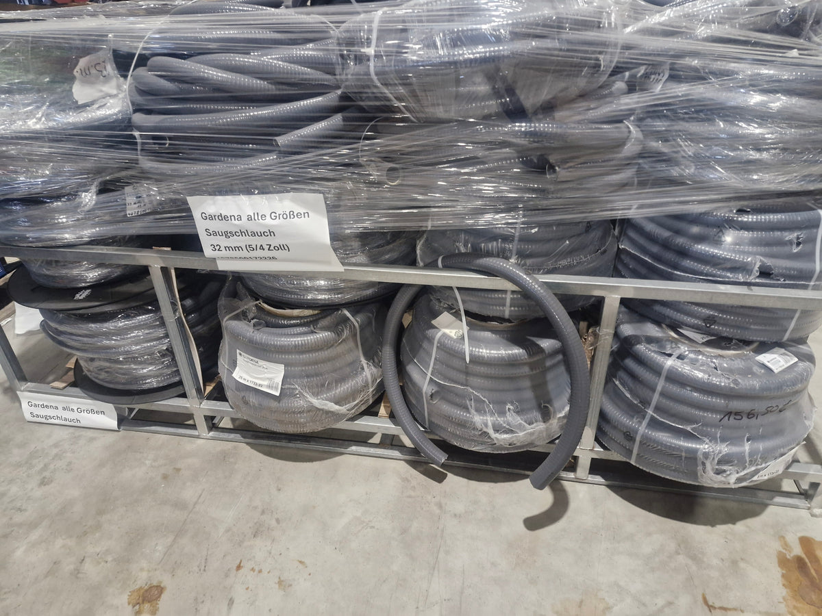 Saugschlauch 32 mm (5/4 Zoll) – 10 m Rolle  30€ – vakuumfest