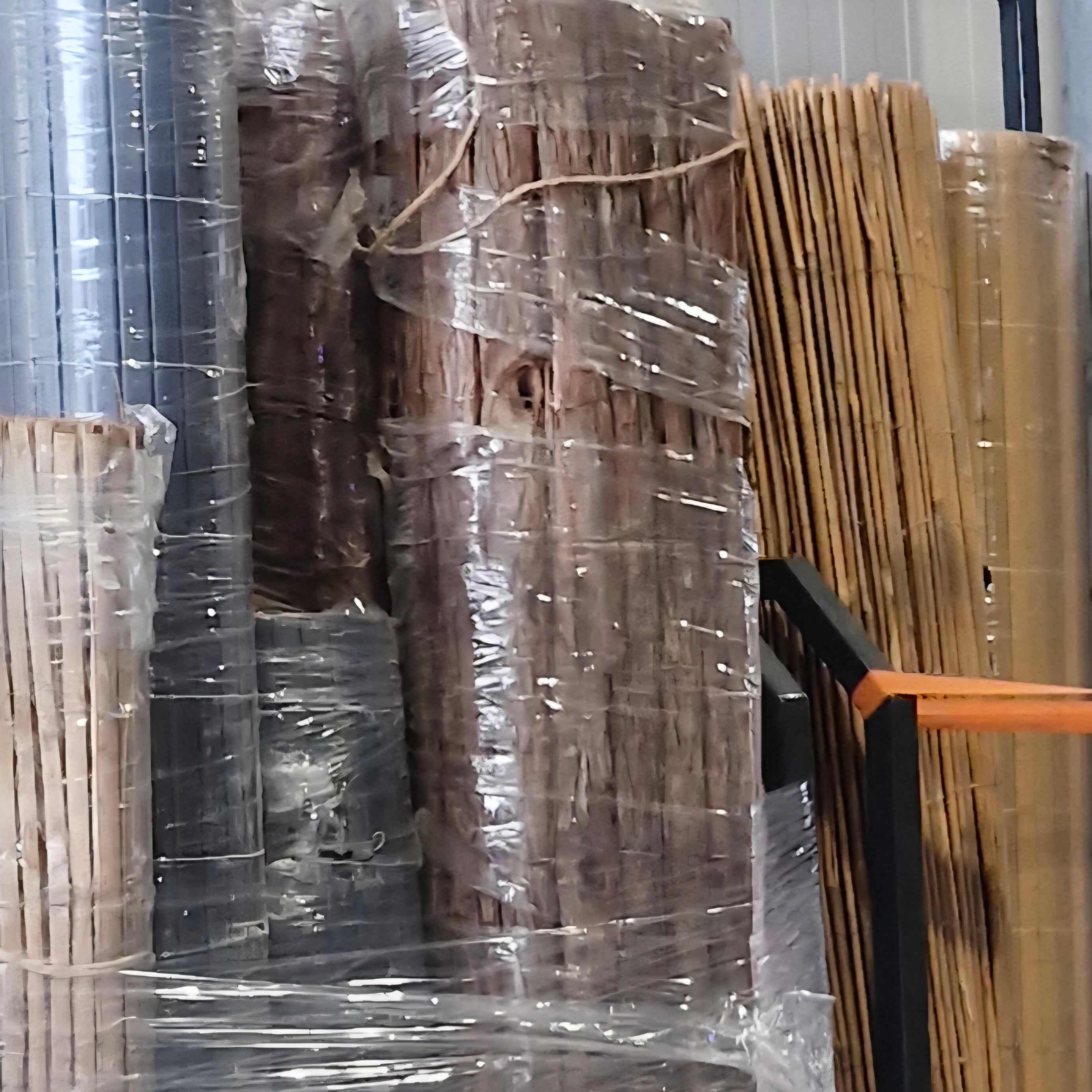 Rindenholz Sichtschutz 180x300 cm Videx – natürlicher Garten Sichtschutz Zaun