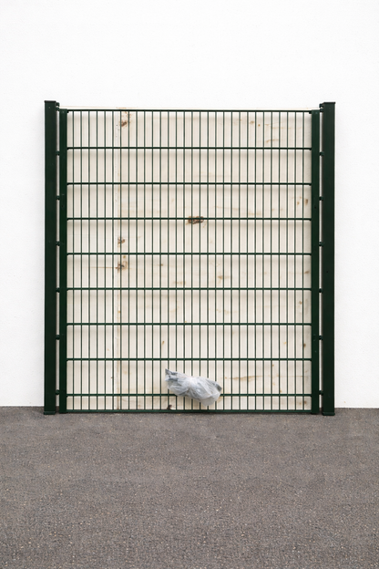 Gartentor 180 x 140 cm – Verzinkt & Grün – Doppelstabfüllung – Restposten Sonderpreis