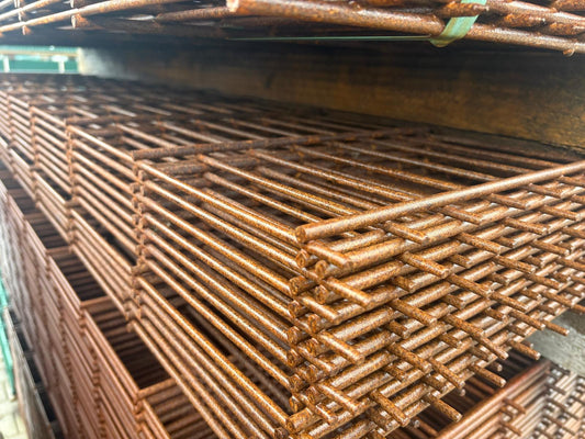 40 Doppelstabmatten 8/6/8 mm ( 100 m )– 183 cm – roh & individuell nutzbar für Tore & Gabionen