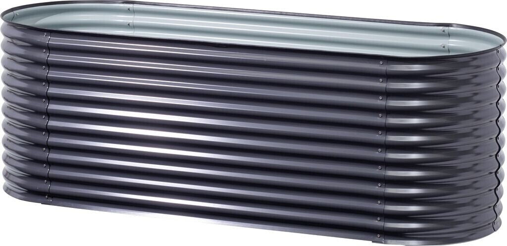 Hochbeet Welle Größe 1, Anthrazit