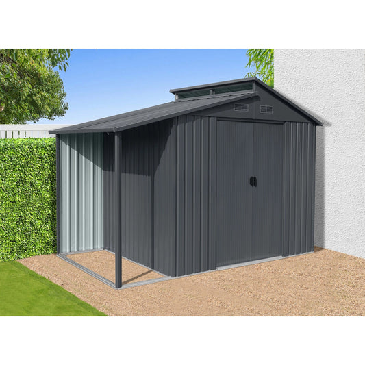 Gerätehaus Skylight mit Anbau