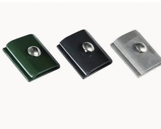 Matten Befestigung in Grün (6005) und Anthrazit (7016)