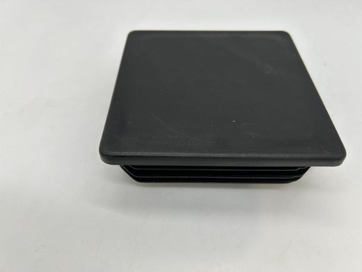 Pfostenkappe Schwarz 60x60 mm – Abdeckkappe für Zaunpfosten