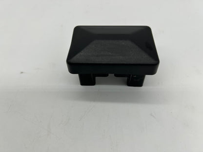 Pfostenkappe 60x40 mm Schwarz – Robuste Abdeckung für Rechteckpfosten