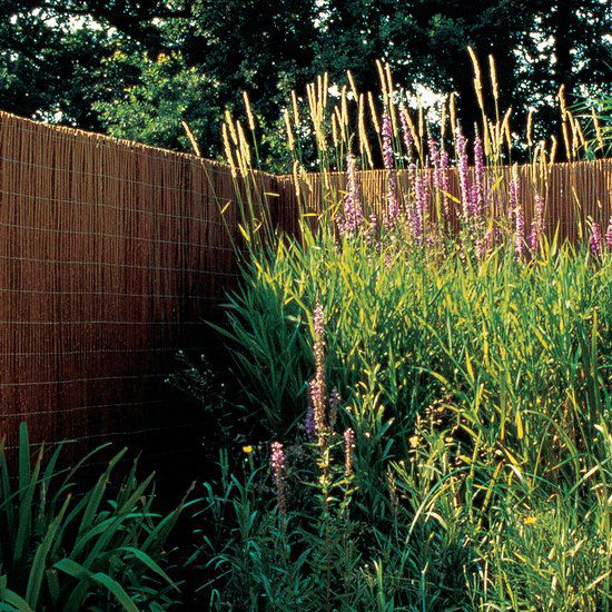 🌿 Sichtschutz Nussbaum 180x300 cm – Garten Sichtschutzzaun aus Naturmaterial