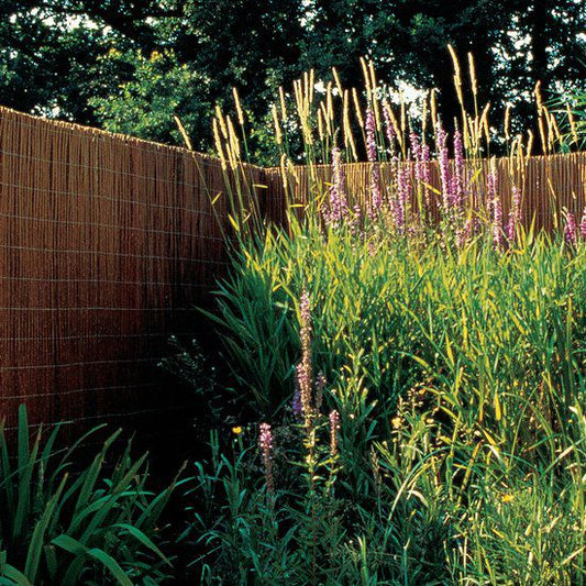 🌿 Sichtschutz Nussbaum 180x300 cm – Garten Sichtschutzzaun aus Naturmaterial