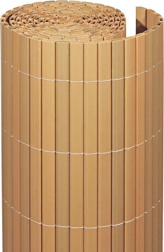VIDEX Sichtschutzmatte Bambusoptik 180 x 300 cm – Made in Germany