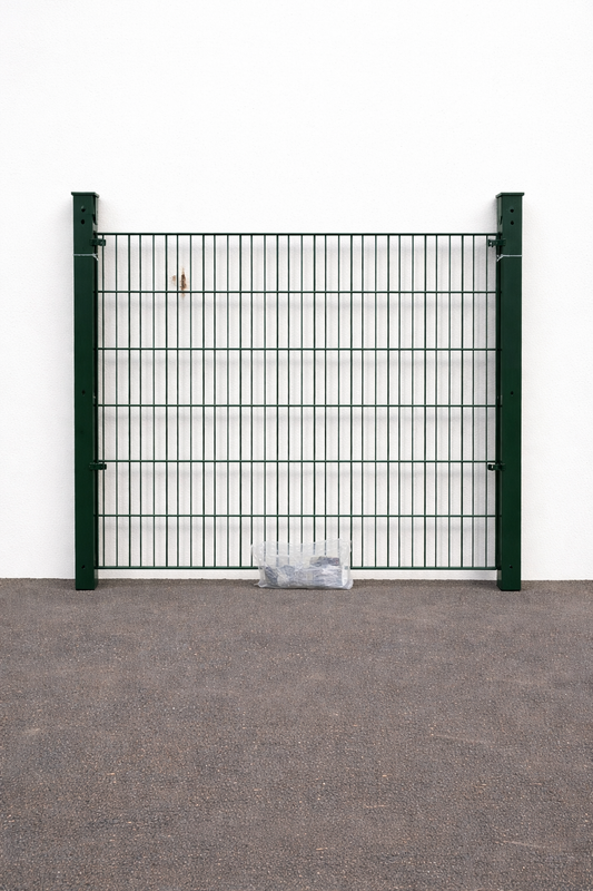 Gartentor 80 x 140 cm – Verzinkt & Grün – Restposten